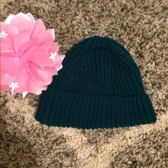🌸 Green Beanie.    - Picture 1 of 3